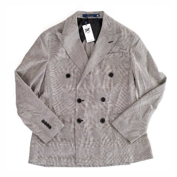 NWT Polo Ralph Lauren Men's Soft Glen Plaid Suit Jacket $898 - Size 42 - Picture 8 of 15